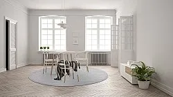 Runde tepper - Hamilton (Grey)