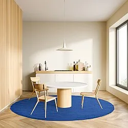 Runde tepper - Hamilton (Classic Blue)