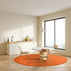 Runde tepper - Hamilton (Orange Peel)