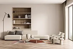Wilton-teppe - Jade (beige/rosa)