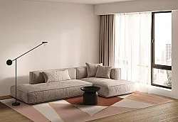 Wilton-teppe - Jade (beige/rosa)