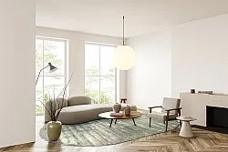 Viskoseteppe - Jodhpur Special Luxury Edition (grønn)
