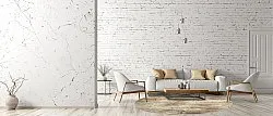Rundt teppe - Kebira (beige)