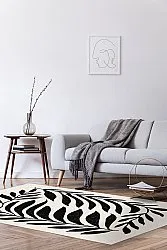 Wilton-teppe - Betty (beige/svart)