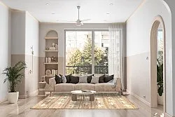 Ullteppe - Palma (beige)