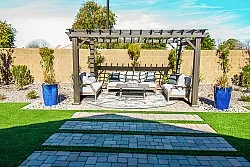 Runde tepper - Indoor/Outdoor Roma (multi)