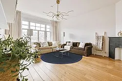Runde tepper (sisal) - Agave (mørkeblå)