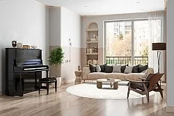 Runde tepper - Indoor/Outdoor Baldwin (cream)
