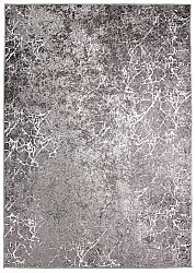 Wilton-teppe - Zaria (mørk grå/sølv)