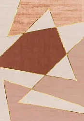 Wilton-teppe - Jade (beige/rosa)