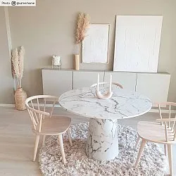 Runde tepper - Janjira (offwhite)