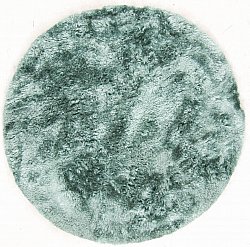 Runde tepper - Janjira (blå/grønn)