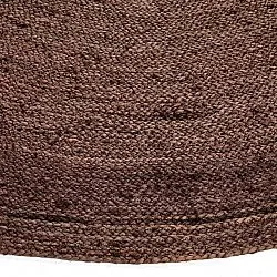 Rund jutematte - Amasia (kaffe)