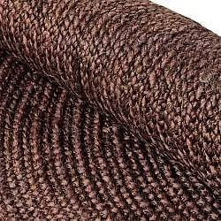 Rund jutematte - Amasia (kaffe)