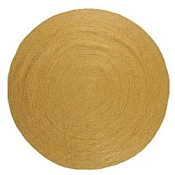 Rund jutematte - Amasia (oransje)