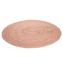 Rund jutematte - Amasia (tan)