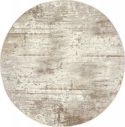 Rundt teppe - Kebira (grå)