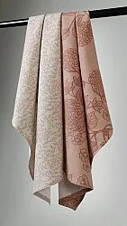 Kjøkkenhåndkle 2-pak - Lilja (beige)