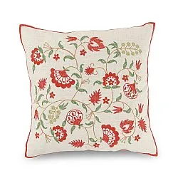 Putetrekk - Kalmar Embroidered Cushion Cover (multi)
