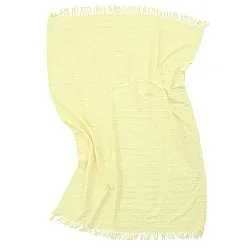 Pledd - Nalani cotton throw (lysegul)