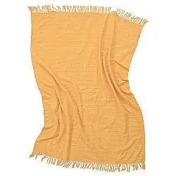 Pledd - Nalani cotton throw (oransje)