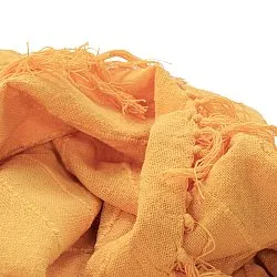 Pledd - Nalani cotton throw (oransje)