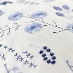 Putetrekk - Stavanger Embroidered Cushion Cover (multi)
