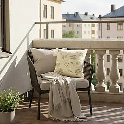 Putetrekk - Vasa Embroidered Cushion Cover (multi)