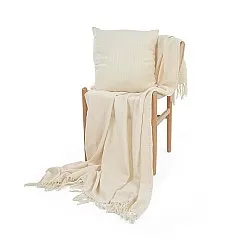 Putetrekk - Veya cotton cushion cover (krem)