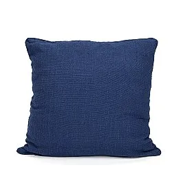Putetrekk - Veya cotton cushion cover (marineblå)
