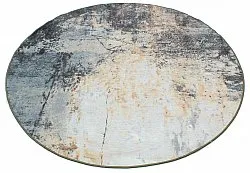 Rundt teppe - Melazzo (grå/multi)