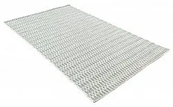 Ullteppe - Long Stitch (grå)