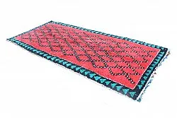 Marokkansk Boucherouite-teppe 370 x 170 cm