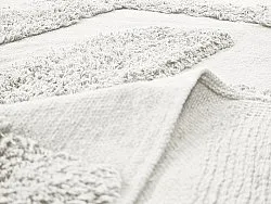 Runde tepper - Alexa Natural Cotton Shaggy (offwhite)