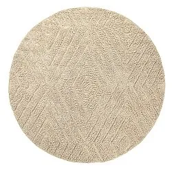 Runde tepper - Amberley Natural Cotton Shaggy (beige)
