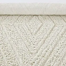 Runde tepper - Amberley Natural Cotton Shaggy (off-white)