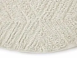 Runde tepper - Amberley Natural Cotton Shaggy (off-white)
