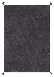 Ryetepper - Andrea Natural Cotton Shaggy (svart)