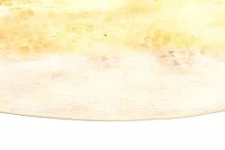 Rundt teppe - Aneto (beige)