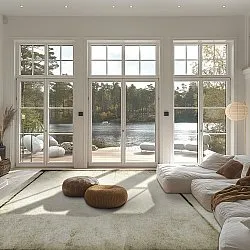 Wilton-teppe - Arriate (beige/grå)