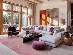 Wilton-teppe - Baden (rosa)