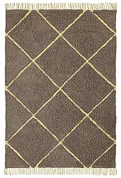 Ryetepper - Bellevue Natural Cotton Shaggy (brun/gul)