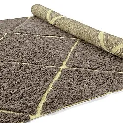 Ryetepper - Bellevue Natural Cotton Shaggy (brun/gul)