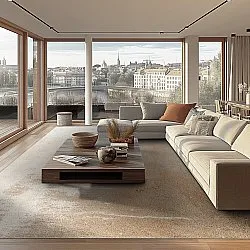 Wilton-teppe - Bornos (grå/beige)