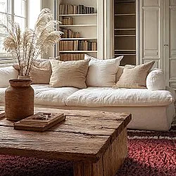 Ryetepper - Cataya Natural Cotton Shaggy (brun/beige)