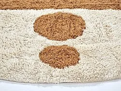Runde tepper - Cervia Natural Cotton Shaggy (beige)