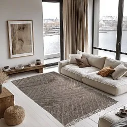Ryetepper - Conara Natural Cotton Shaggy (taupe)