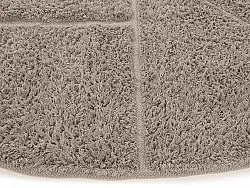 Runde tepper - Cremona Natural Cotton Shaggy (taupe)