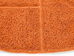Runde tepper - Cremona Natural Cotton Shaggy (oransje)