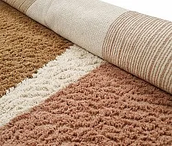 Runde tepper - Donostia Natural Cotton Shaggy (multi)